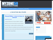 Tablet Screenshot of myzone59.com